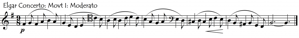 elgar theme 1