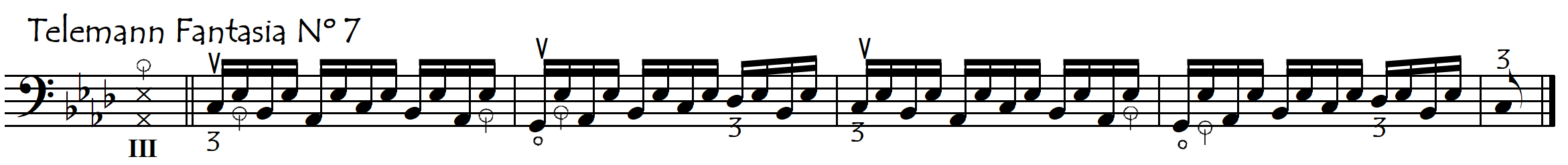 telemann 7 low use 3 for 2