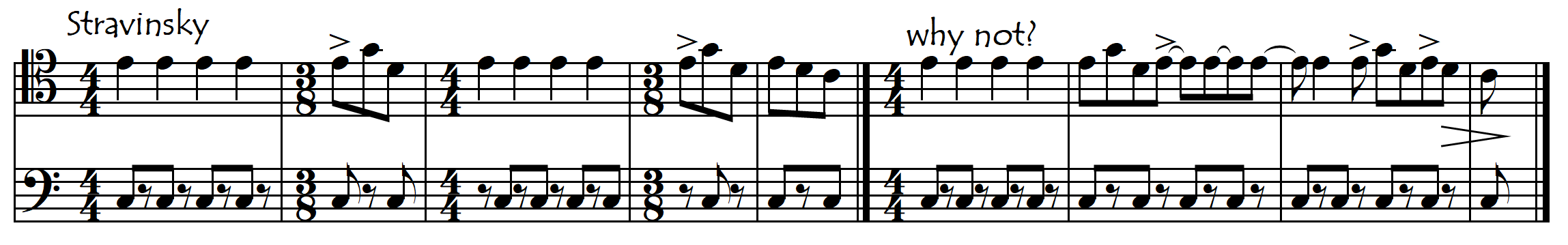 stravinsky notation shit
